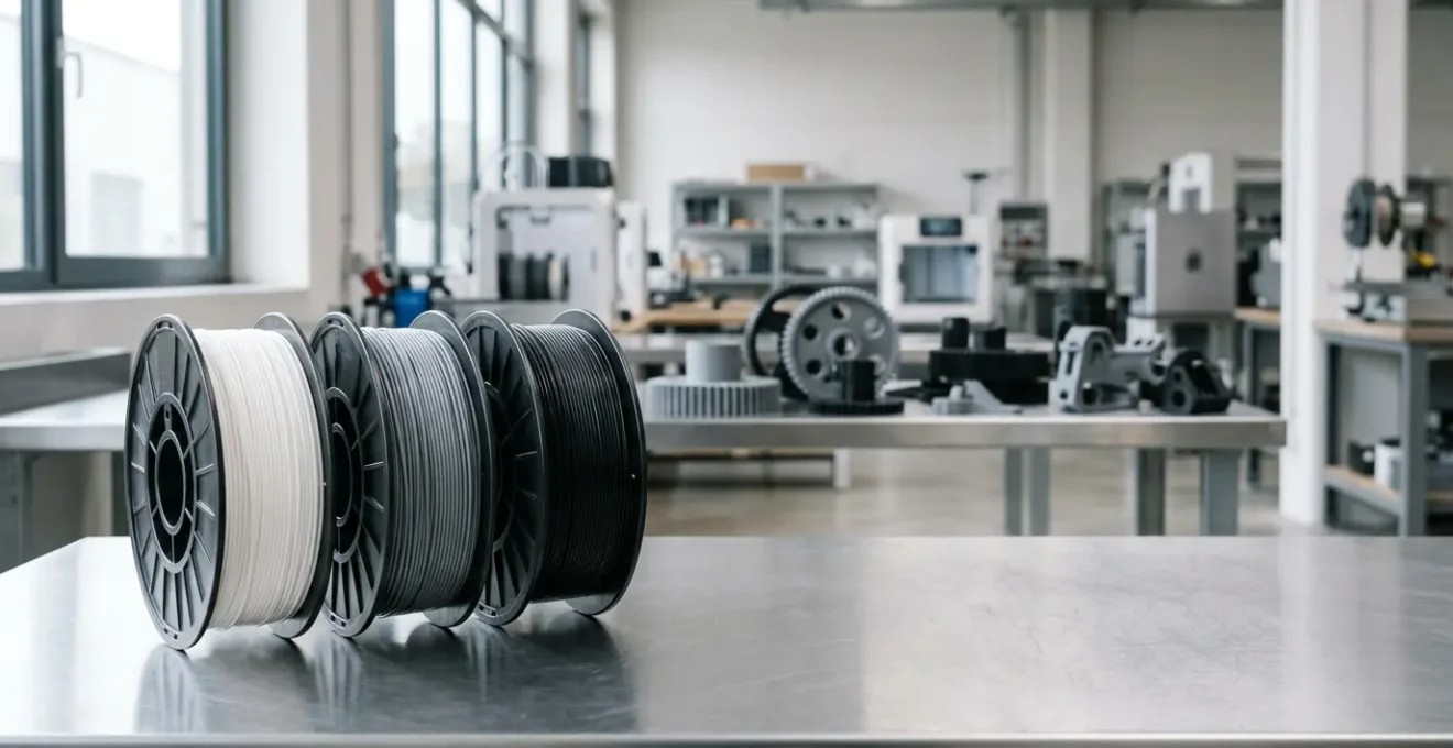 Sélection de filaments techniques pour pièces mécaniques résistantes à la chaleur