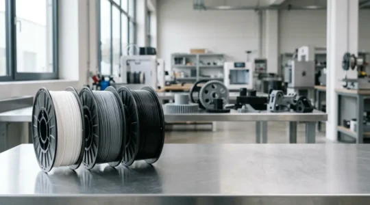 Sélection de filaments techniques pour pièces mécaniques résistantes à la chaleur