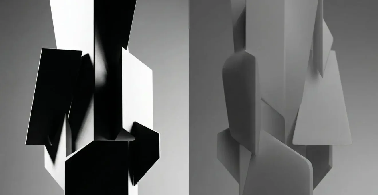 Comparaison visuelle de différents niveaux de contraste sur panneaux signalétiques