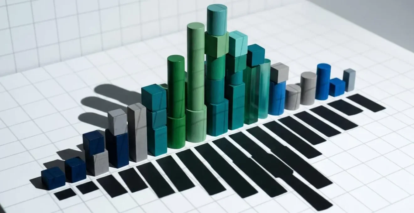 Visualisation de données de consommation d'impression sur interface moderne